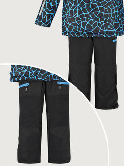 Костюм 7з3125 электрик/черный - Nikastyle фото 11