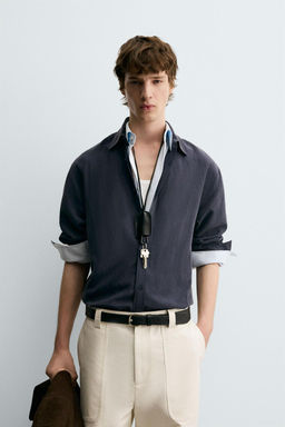 RELAXED FIT FLOWING SHIRT - Zara фото 2
