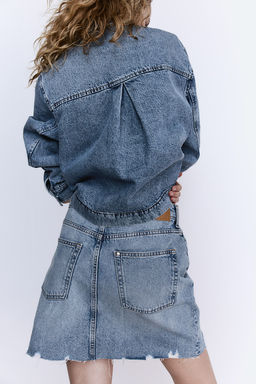 Falda denim con cintura cruzada - H&m фото 3