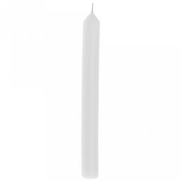 Свеча "Столовая-6" д2,2см, h21см, парафин, белый, время горения 6 часов, 56гр (Россия)