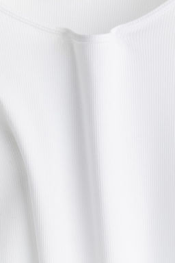 Camiseta en punto de canale - H&m фото 6