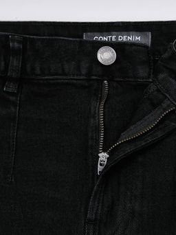 CONTE CON-815 Юбка джинсовая женская washed black - Conte elegant фото 9