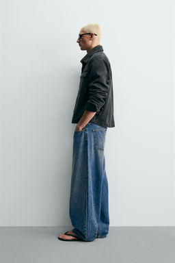 CAZADORA CROPPED FIT CREMALLERA / Negro - Zara фото 4