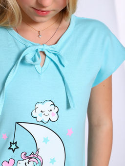 Сорочка Зефирка бирюзовый, СР-04-7 - От егорки до егора фото 11