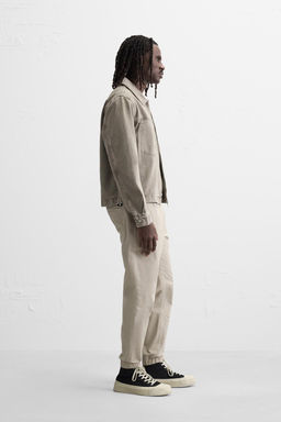 FADED JOGGER WAIST TROUSERS - Zara фото 6