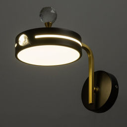 Бра «Антеко» LED 12 Вт 4000К черный 15×26×16 см