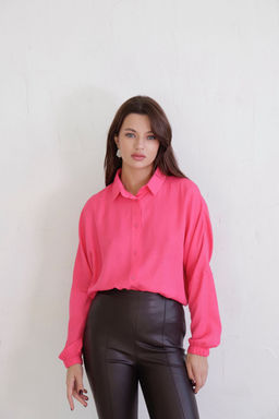 Рубашка базовая летучая мышь со спущенной линией плеча - Martichelli фото 32