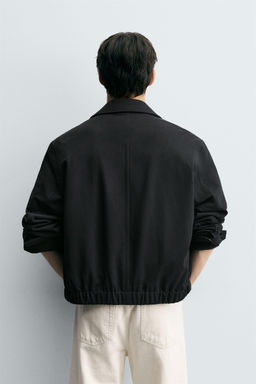 TEXTURED TWILL JACKET - Zara фото 3