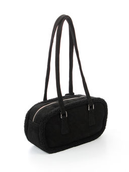 LACCOMA сумка P5821-1-черный эко кожа, искуственный мех полиэстер фото 3