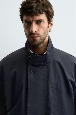 TECHNICAL JACKET WITH CONTRAST LINING - Zara фото 5