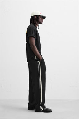 CONTRAST PRINTED T-SHIRT - Zara фото 4