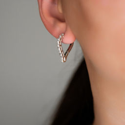 Серьги Арт. 3-3898-W - MyGemma фото 2