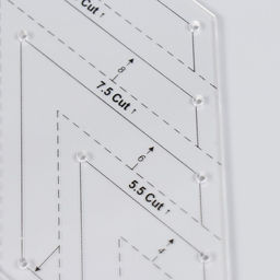 Линейка для пэчворка, пластик, 45° «Ромб»