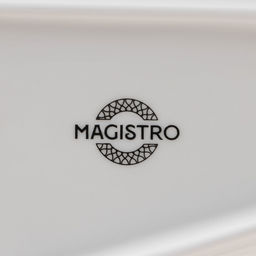 Блюдо для подачи Magistro Crotone, 33.4×15.8×2.5 см, фарфор, белое