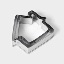 Формы для печенья Доляна Дом, набор 3 шт., 7?6.5?1.5 см, металл, серебристые  фото 5