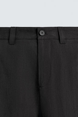 PANTAL?N FLUIDO PLIEGUES / Negro - Zara фото 9