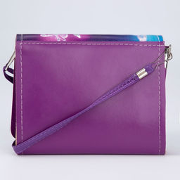 Сумка детская Beautiful на клапане, цвет фиолетовый - NAZAMOK KIDS фото 4