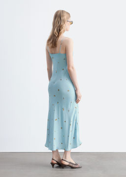 Vestido midi con cordones de ajuste - H&m фото 8