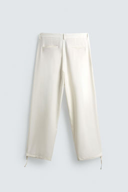 TEXTURED RELAXED FIT TROUSERS - Zara фото 5