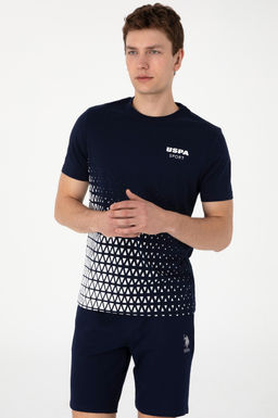 Erkek Regular Fit Bisiklet Yaka Lacivert Ti__rt Sepette S_rpriz _ndirim - U.s. polo assn фото 3