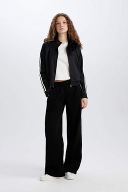 Regular Fit Kal?n Esofman Alt? Beli Lastikli Basic Duz Genis Bol Paca - Defacto фото 2