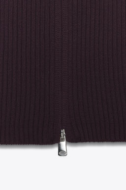 RIBBED KNIT WAISTCOAT TOP - Zara фото 7