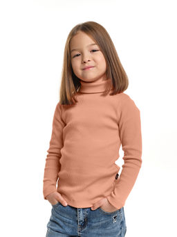 Водолазка 22-0392 персик - Mini maxi фото 3