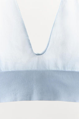 HALTER BRA WITH POLYAMIDE - Zara фото 17