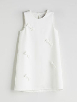 Fiyonk Detayl? K?z ?ocuk Elbise