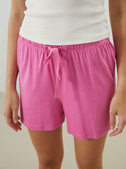 Beli Lastikli Kad?n ?ort Pijama Alt?