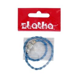Zlatka Браслет плетеный RBL-01 21 см 5 шт СК/Распродажа №13 т.синий металлик  фото 4