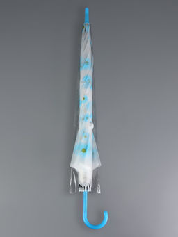 Зонт - трость детский «Цветы», полуавтоматический, 8 спиц, R=45/55 см, D=90 см, МИКС