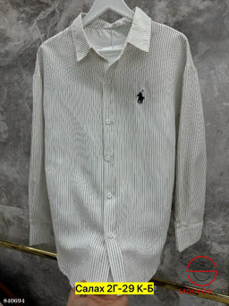 Рубашка женская в мелкую полоску - Bruno фото 5