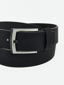 Deri G?r?n?ml? Erkek Kemer