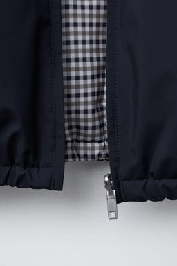 REVERSIBLE AND WATER-REPELLENT CHECK JACKET BENSIMON ® X ZARA