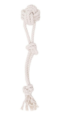 Игрушка для собак КУЛАК+2 УЗЛА хлопок 35см PerseiLine ИС-3