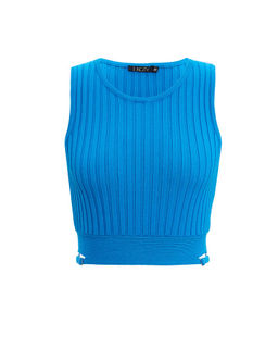 Укороченный топ с декоративными пряжками - Incity фото 9