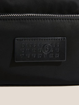 Сумка через плечо MM6 MAISON MARGIELA NYLON POCKETS CROSSBODY BAG Артикул 4663222, черный  фото 2