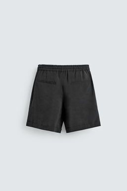 BERMUDA FLUIDA RELAXED FIT / Negro - Zara фото 7