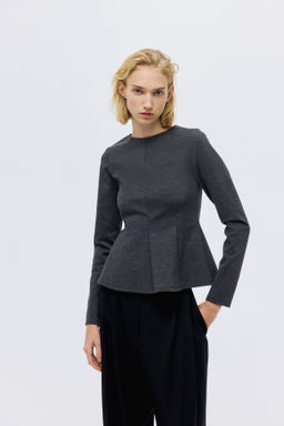 Top de punto con peplum - H&m фото 3