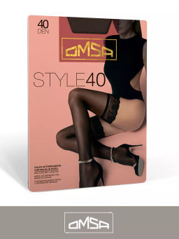 (Omsa) Style 40 (чул) (ЧЗ) cioccolata фото 21