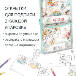 VAL KTR-P-S5P-8524 Кармашек подвесной в детский сад, 5 прозрачных отделений, 85*24 см, ПУТЕШАСТИКИ, шт
