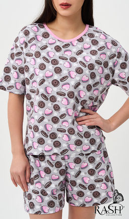 Пижама "Печеньки" Цвет:как на фото