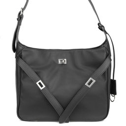 8033 black, Женская кожаная сумка, Barcelo Biagi