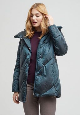 Куртка женская LA-D03041-EM, 
изумрудный - Steinberg фото 2