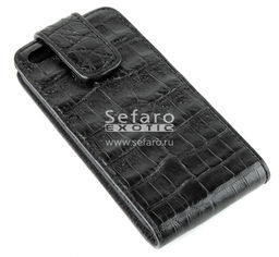 Чехол раскладной для iPhone 5 из кожи крокодила