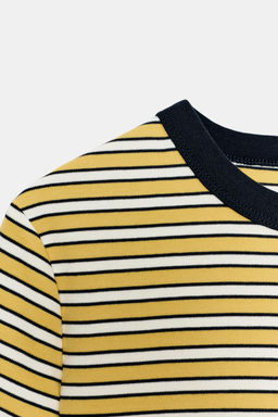 CAMISETA INTERLOCK MANGA CORTA / amarillo - Zara фото 8