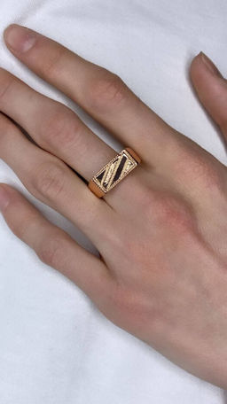 Мужское кольцо МК039