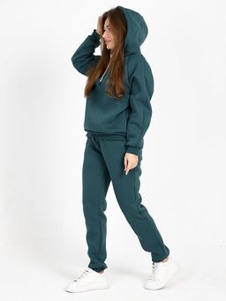 Костюм женский из Футера с начесом Петроль Рост 160-175 см