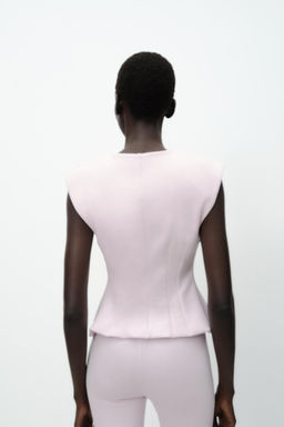 INTERLOCK SLEEVELESS TOP - Zara фото 23